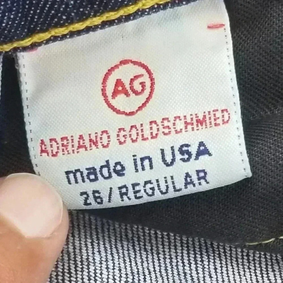 AG Adriano Goldschmied The Short Cuff Cropped 26 R - Picture 7 of 10